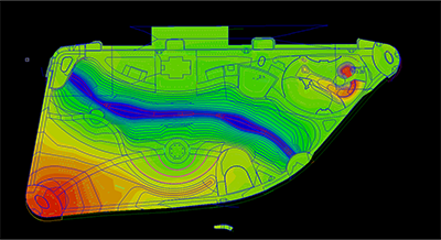 3D surface elevation model